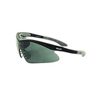 MAGID Y75BKGY Gemstone Zircon Plus Protective Eyewear, Grey Lens and Black Frame (One Pair)