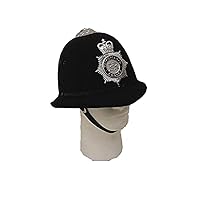 MSA20-6838001000 British Style Bobbie Hat, Black