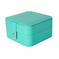 Small Watch Lipstick Storage Box Women Gift Pu Leather Travel Jewelry Organizer (Color : B) (C) watch box