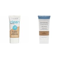 COVERGIRL Clean Matte BB Cream For Light & Medium Skin, Oil-Free, 2-Pack