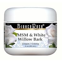 MSM and White Willow Bark Combination Cream (2 oz, ZIN: 512931)