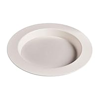 SP Ableware Ergo Plate with High Wall, Wide Rims and Sloped Base - White, 9-3/4 Inch Diameter (745330001)