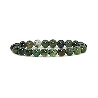 Adabele 1pc Natural Stretch Gemstone Bracelet 8mm (0.31