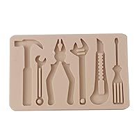 Hardware Tool Candy Sugar Craft Gum Mold Cake Decorating Tools Family Art Silicone Soap Mold Kitchen Silicone Fondant Molds