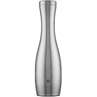Snowfox Wine Carafe, Insulated Stainless Steel and Non-Slip Silicone base, Stainless Steel 25-Ounce