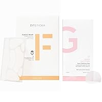 ZitSticka Extraction Satisfaction Bundle: Goo Getter Hydrocolloid 36 Patches + Face Map Surface Area Patches 2 Pack