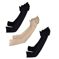 Unisex Cotton Gloves | Reusable Gloves | Hand Protection Multi-Purpose Gloves | Kitchen work Activities -Orange, Cotton (Pack of 4)
