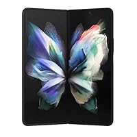 Galaxy Z Fold 3 4G Cell Phone, Factory Unlocked 2-in-1 Android Smartphone Tablet, 256GB, 120Hz, Foldable Dual Screen, Under Display Camera, Korean International Version, Phantom Green SM-F926N