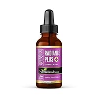 Radiance Boost 1oz - Liquid Collagen for Women and Men. Formulated with Vital Proteins Collagen Peptides Powder, Liposomal Glutathione and Hair Skin and Nails Vitamins to Make You Glow -1 Bottle