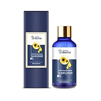 Home Genie Sunflower Oil 100% Natural Pure Undiluted Uncut Essential Oil - 30 ML, Along with Dropper