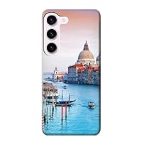 R0982 Beauty of Venice Italy Case Cover for Samsung Galaxy S23