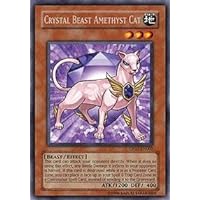 Yu-Gi-Oh! - Crystal Beast Amethyst Cat (DP07-EN002) - Duelist Pack 7 Jesse Anderson - Unlimited Edition - Rare