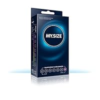 Pack of 10 My Size Condoms 69mm (2.7 Inches) by My Size Condom-Vegan