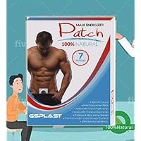 Bigger Penis Harder and Longer Lasting Erections Advanced Male Energizer Transdermal Patch Technology Herbal 100% Natural One Box (7 Patches) (1)