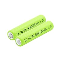 Rechargeable Battery Rechargeable AAAA 600Mah Ni-Mh Batteries 1.2V 2 Pcs