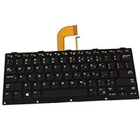 Latitude 5404 5414 7204 7214 7404 7414 Rugged Rubberized Backlit Laptop Keyboard - 9CKXV KBA-D4244A-01-RC
