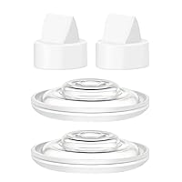 Maymom Duckbill Valve & Silicone Diaphragm Compatible with Momcozy S9/S10/S12, FEISIKE Cup 2011 Version, TSRETE Wearable Breast Pump; Replacement Pump Parts for Wearable Pumps, 2pc