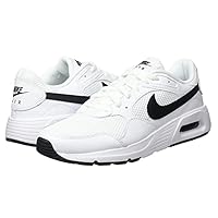 Nike Air Max SC CW4555 Men's Sneakers, Lightweight, Running Shoes, Sports, Going Out, Low Cut, Gym, Exercise, Training, White Shoes, Black Shoes, Popular