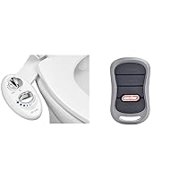 LUXE Bidet NEO 120 - Self-Cleaning Nozzle, Fresh Water Non-Electric Bidet Attachment for Toilet Seat & Genie Authentic G3T-R 3-Button Intellicode Garage Door Opener Remote with