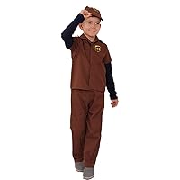Halloween Children's Postman Costumes,Masquerade Stage Cosplay Professional Costumes,Holiday Performance Costumes.