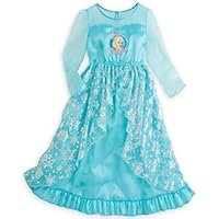 Disney Store Frozen Elsa Blue Nightgown - 2015 Version - Size 5/6
