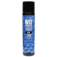 Watercolors Intense Color Depositing Shampoo, Semi Permanent Hair Color 8.5 oz - BLUE