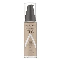 Truly Lasting Color Liquid Makeup, Long Wearing Natural Finish Foundation with Vitamin E and Lemon Extract, Hypoallergenic, Cruelty Free, -Fragrance Free, Dermatologist Tested, 120 Ivory, 1 oz