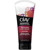 Olay Regenerist Cream Cleanser, Regenerating, 5 Ounce (2 Pack)