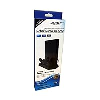 Dobe 3 in 1 Charging Cooling Stand for PlayStation PS4, PS4 Slim or PS4 Pro Console