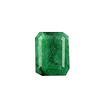 Green Emerald 7.20 Carat Egl Certified Natural Green Emerald - May Birtstone Loose Gemstone B-7587