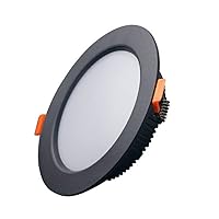 15W 18W LED Recessed Down Lights Ceiling Lamps 3000K 4000K 6000K for Kitchen Bathroom Lighting Hole Diameter 140-150mm Spot Light for Bedroom Office