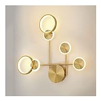 Wall Mount Light, Wall Sconces Lamp 3 Brightness Levels Dimmable, Modern Home Decor Wall Light for Living Room Hallway Bedroom Decoration Lámpara De Pared