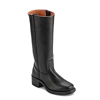 Frye Campus 14L Iconic Tall Boots for Women Crafted from Signature Montana Leather with Goodyear Welt Construction and Stacked Leather Heel – 13” Shaft Height