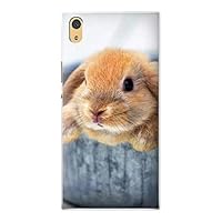 R0242 Cute Rabbit Case Cover for Sony Xperia XA1 Ultra