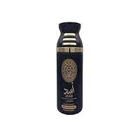 Lattafa Asad Concentrated Perfumed Deodorant Spray for Men, 6.7 Ounce