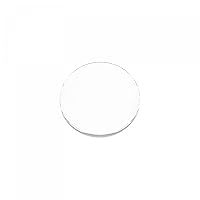 34.5mm Dia. Watch Glass Sapphire Crystal Lens, Round Flat 1.1mm Thickness Replacement Parts for Watchmaker Repair Clear (Size : 20mmx1mm)