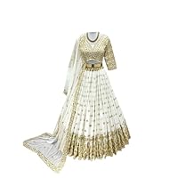 indian ready to wear Georgette With Heavy Embroidery Sequence and Heavy bridal lehenga choli for women
