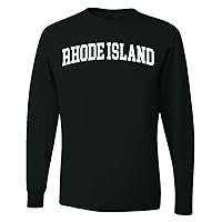 Wild Bobby State of Rhode Island College Style Fashion T-Shirt