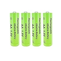 Batteries Rechargeable Aa Rechargeable Battery 3800Mah 1.5V New Alkaline. 1.5V 4Pcs