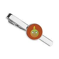 Lovely Cartoon Injustice Orange Happy Necktie Tie Clip Bar Gift Business Man