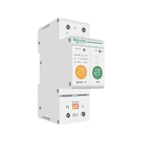 WiFi TUYA Smart Circuit Breaker with Metering 1P 2P 10-63A DIN Rail for Smart Home Wireless Remote Control Switch 2P