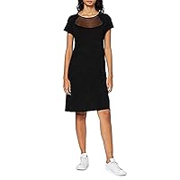 A｜X ARMANI EXCHANGE Women's Cap Sleeve Jersey Mini Dress