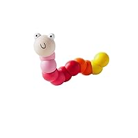 Mud Pie Children's Wiggle Worm Toy, Pink