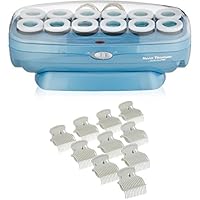 Nano Titanium Professional Hot Rollers and Clips Bundles
