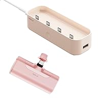 iWALK Small USB C Portable Charger, 4500mAh Portable Phone Charger for Android Charger Station