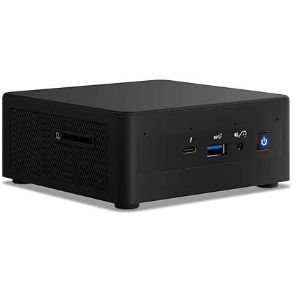 Intel NUC11PAHi5 Home & Business Mini Desktop Bundle with High Performance Dockztorm Dock i5-1135G7 4-Core, 16GB RAM, 256GB PCIe SSD, WiFi, Bluetooth, HDMI, USB 3.2, Display Port, Win 10 Pro