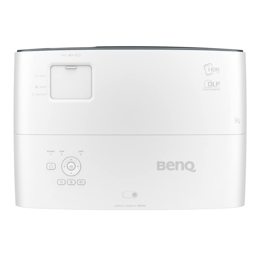 BenQ TK860i 3300lm 4K HDR Smart Home Theater Projector | 98% Rec.709 | Android TV with Netflix | Vertical Lens Shift | 2D Keystone | Support S/PDIF & eARC | 10W Stereo Speaker