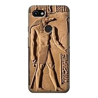 R0391 Egyptian Sobek Case Cover for Google Pixel 3a XL