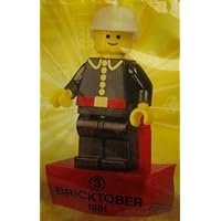 LEGO Exclusive Bricktober 1981 Retro Mini Figure #3 Fire Chief Bagged