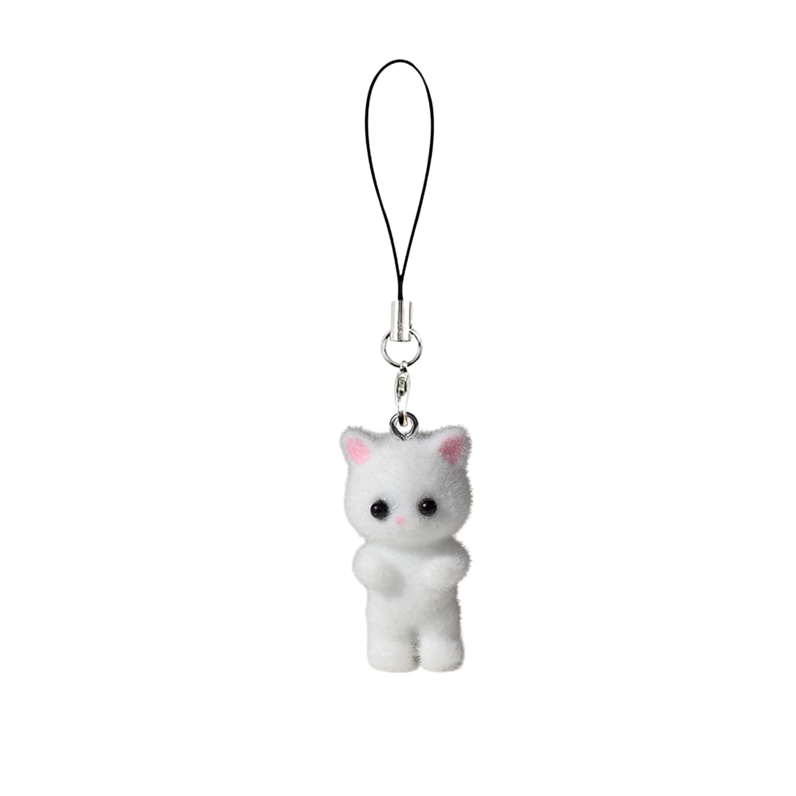 Cat Phone Charm Y2K Cute Acrylic Aesthetic Kawaii Cat Cell Charms Chain Wrist Strap Lanyard Accessories for Bag Backpack Keychain Camera Pendants Decor